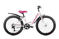 Велосипед для девочки 24 Avanti Blanco v-br. 12" белый