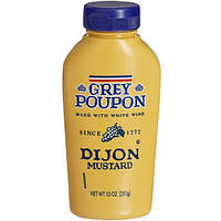 Горчица дижонская, премиальная Grey Poupon, 283г/ Grey Poupon Dijon Mustard, 283g