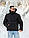 Куртка чоловіча зимова, напівбатал розміри 56-64 (3 кв)"SPORT" купити недорого від прямого постачальника, фото 4