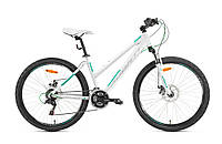 Велосипед для девушки 26 Avanti Corsa 16 Lady бело-бирюзовый