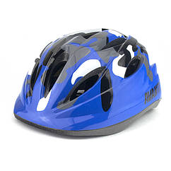Шолом велосипедний дитячий Avanti AVKHM-021 синій камуфляж