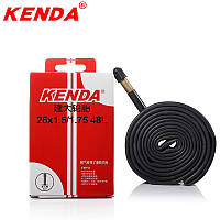 Камера велосипедная Kenda 26 x 1,90 / 2,125 AV (48 мм) в коробочке