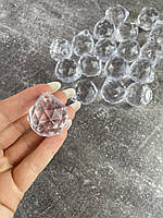 Підвіска-декор "Кристал-куля", пластик, 3.5 см