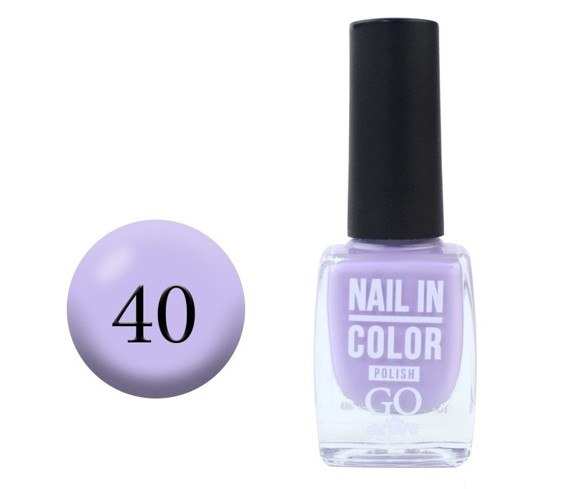 Лак для нігтів Go Active Nail in Color №040, 10мл, фото 1