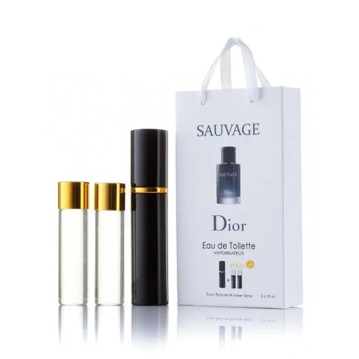 CD Sauvage 3x15ml - Trio Bag