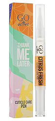 Олія для кутикули в ручці Go Active Cuticle Oil Citrus Fresh, 2.5мл