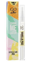 Олія для кутикули в ручці Go Active Cuticle Oil Vanilla Pud, 2.5мл