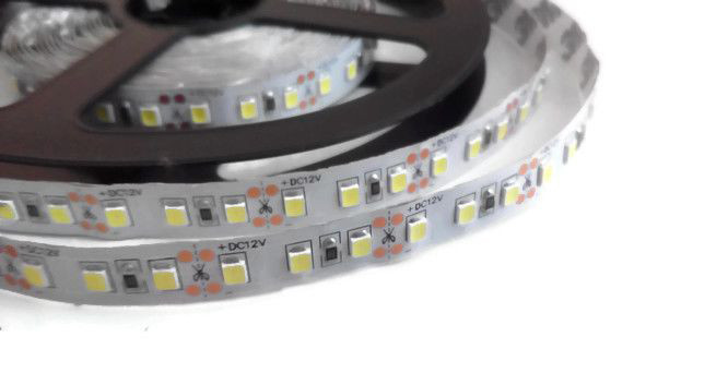 Світлодіодна стрічка SMD 2835 на 120 діодів в 1 метрі, 9,2 Вт/1м, білий нейтральний колір, не герметична, фото 1