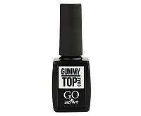 Закрепитель каучуковый для гель-лака Go Active Gummy Top Coat, 10мл