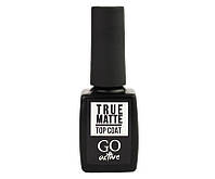 Закрепитель матовый для гель-лака Go Active True Matte Top Coat, 10мл