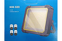 Прямоугольная LED лампа с аккумулятором для фотостудии MM600 водостойкая, GN1, Хорошее качество, Кольцевая