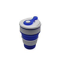 Кружка складная силиконовая туристическая 7194 Collapsible Coffe Cup, GN1, Хорошего качества, кружка термо