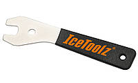 Ключ для конусов и втулок велосипеда ICETOOLZ 45-08 (4717) 17 мм, Cr-Mo, 1 шт.