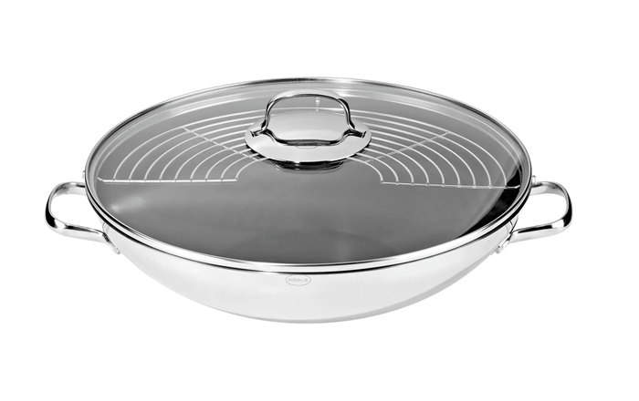 Сковорода WOK Rösle Style 36 см неіржавка сталь з антипригарним ...