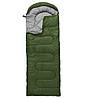 Спальний мішок зимовий (спальник) ковдра з капюшоном E-Tac Winter SB-03 Green + Компресійний мішок, фото 2