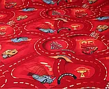 Ковролін дитячий AW Cars 10 - ширина 4 і 5 метрів, фото 3