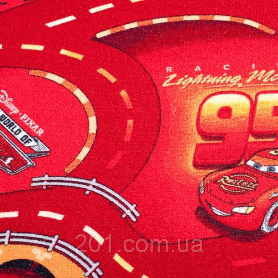 Ковролін дитячий AW Cars 10 - ширина 4 і 5 метрів, фото 1