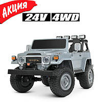 Детский электромобиль Bambi M 4968EBLR-11 Toyota джип аккумуляторный на пульте двухместный Серый lms