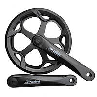 Шатуны велосипедные Prowheel Pro-846P Single Fix, L-170 mm под цепи 1/2"x3/32"