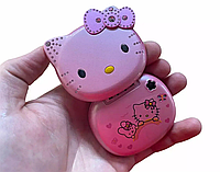 Мини детский мобильный телефон HELLO KITTY (РОЗОВЫЙ)