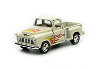 Машина металлическая KT5330F Chevy Stepside Pick-up with printing 1955