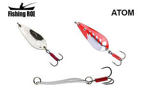 Блешня Fishing ROI Atom 17гр (SF04306-14-2005) Silver Red