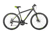 Велосипед горный алюминиевый 27,5 Avanti Smart 650B Lockout 17 черно-зеленый