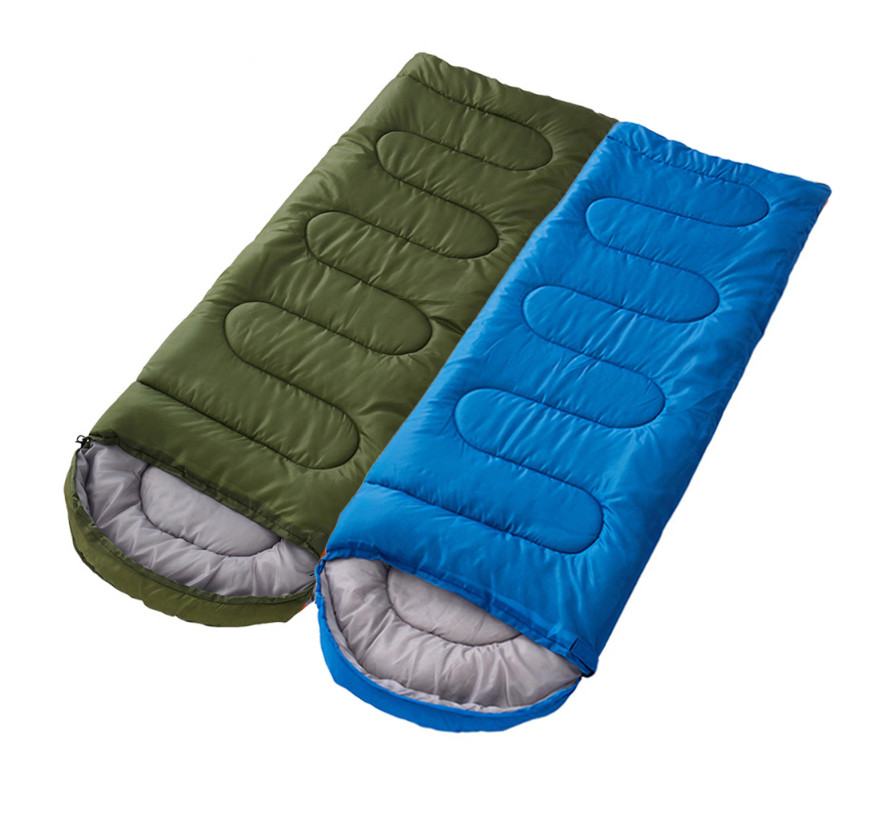 Спальный мешок зимний (спальник) одеяло с капюшоном E-Tac Winter Blue - фото 8 - id-p2034255339