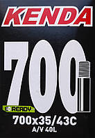 Камера велосипедная Kenda 700 x 35C/43C (35/44-622/630) AV, вентиль 40 мм