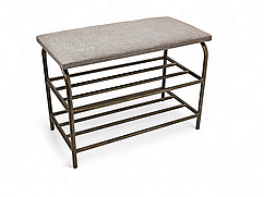 Полиці металеві для взуття з м'яким сидінням Tela