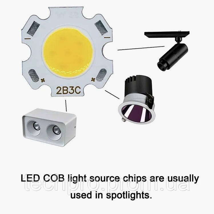 Светодиодный модуль COB LED 2B3C 3W 3000K (2011: 2020mm / 11 mm) - фото 10 - id-p2034258976