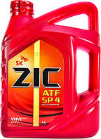 ZIC ATF SP-4, 4 л (162646) синтетическое трансмиссионное масло