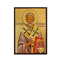 Именная икона Святой Геннадий Архиепископ 10 Х 14 см