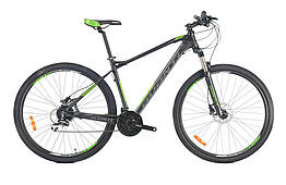Велосипед найнер 29 Avanti Canyon гідравліка, 17" чорно-зелений