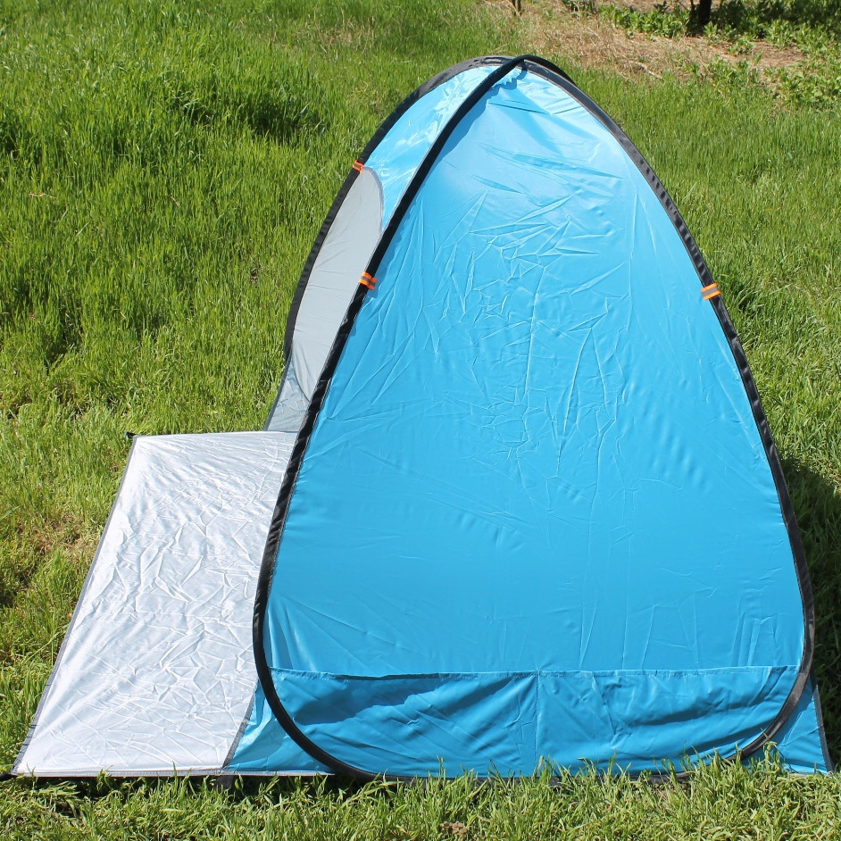 "Самораскладывающаяся двухместная палатка 150x165x110 см: ваша легкая и просторная палатка для приключений!" - фото 4 - id-p1996990958