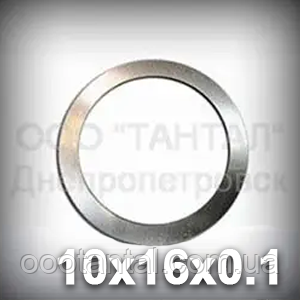 Шайба 10х16х0.1 DIN 988 регулювальна (прокладка сталева дистанційна)