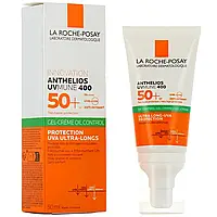 Гель-крем SPF 50 La Roche-Posay Anthelios UVA 400 Oil Control з матуючим ефектом для жирної шкіри