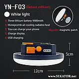 LED лампа - Power Bank 9900 mAh з магнітом, фото 9