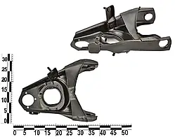 Важіль передньої підвіски ВАЗ 2101-07 нижній лев.