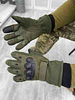 Тактические зимние перчатки для ЗСУ , Армейские зимние перчатки на флисе