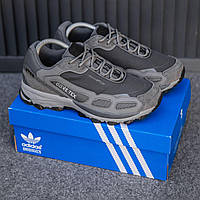Мужские кроссовки Adidas Shadowturf (черные с серым) модные зимние кроссовки 2475 Адидас