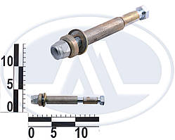 Болт М12х140 амортизатора заднього ВАЗ 2101-07 уб. (втулка не розрізна)
