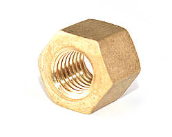 Гайка М10х1.25х13,5 приймальної труби Daewoo Lanos латунна, ключ 17
