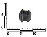 Сайлентблок кронштейна розтяжки передньої підвіски ВАЗ 2108-099, 2110-12, 1118, 2190, 2170 "втулка краба", фото 2