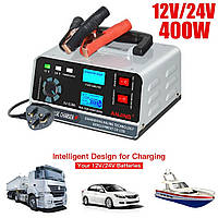 Импульсное зарядное устройство Anjing AJ-618A 12-24В, 220В, 400W 20-40А