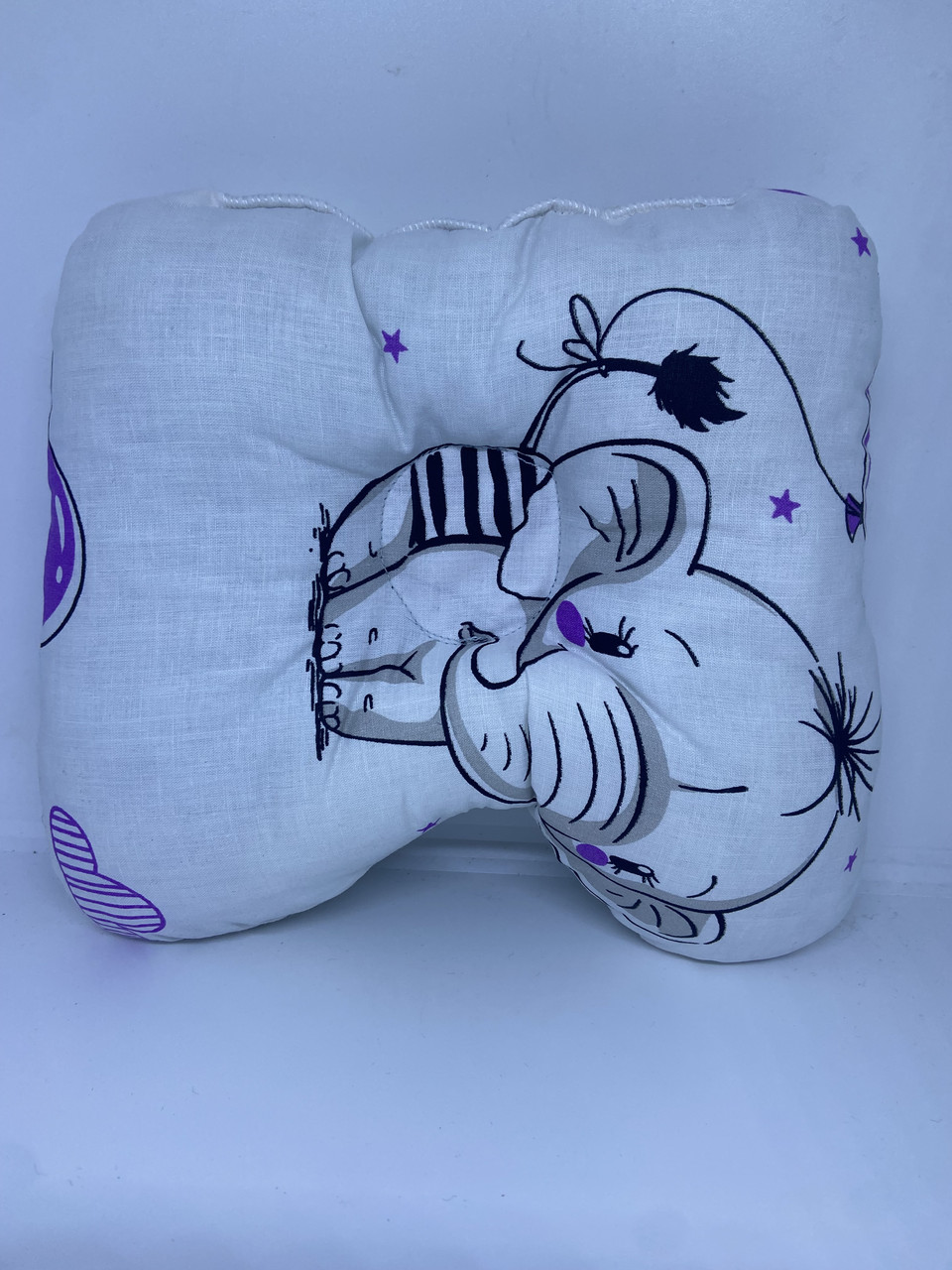 Ортопедична подушка для новонароджених "Слоненя" 22х22 см. (АА132) - фото 1 - id-p2034312304