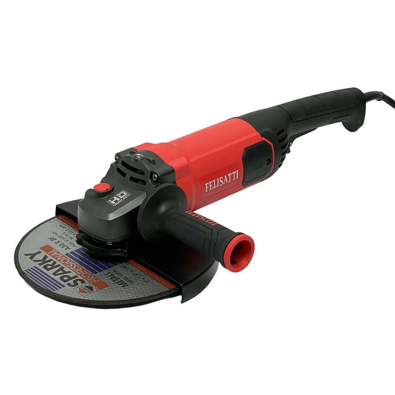 Кутова шліфувальна машина Felisatti УШМ-230/2200М/F85199, 230 мм, 2200 Вт, 6500 об/хв (F85199), фото 1