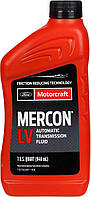 Ford Motorcraft Mercon LV, 0,946 л (XT10QLVC) синтетическое трансмиссионное масло