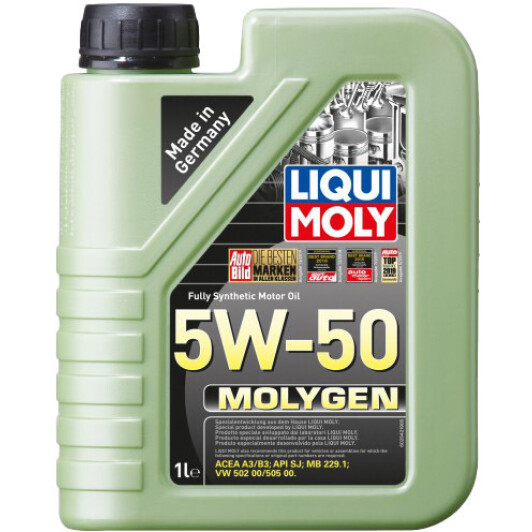 Liqui Moly Molygen 5W-50 1 л, (2542) моторное масло
