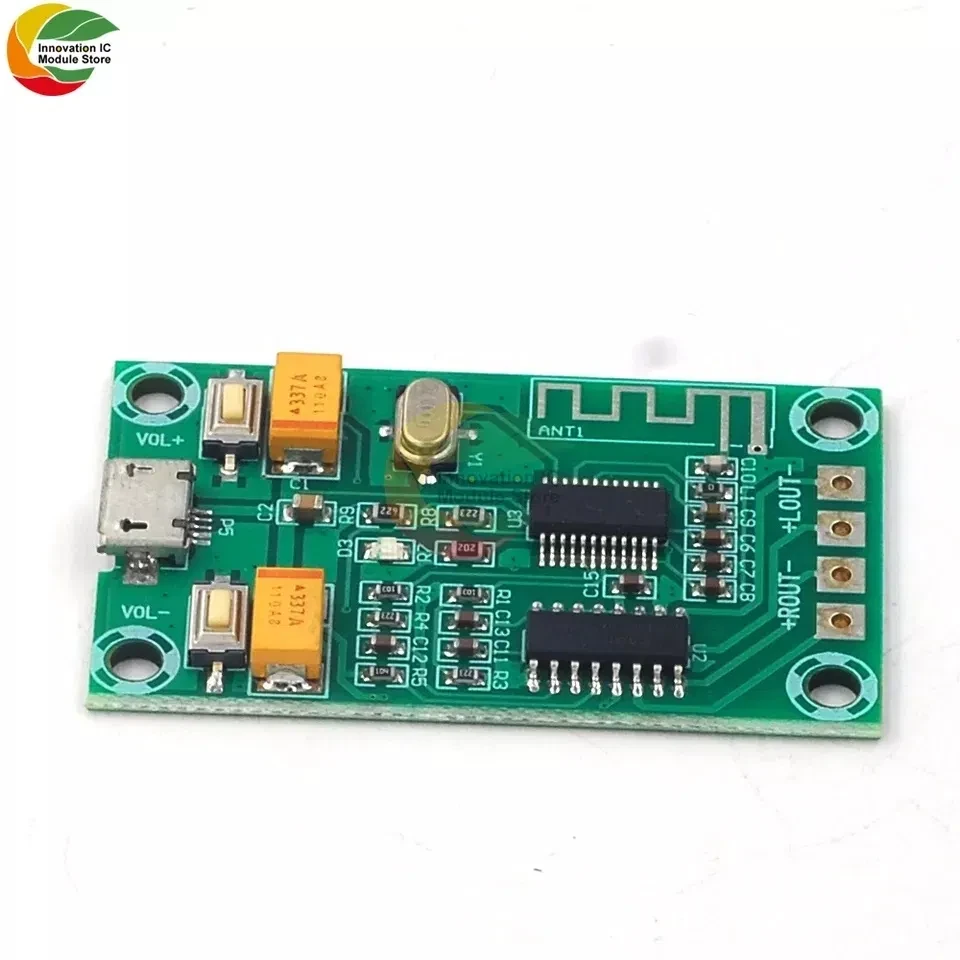 Стереопідсилювач потужності PAM8403, 2*5w.micro USB. Bluetooth-підсилювач, фото 1